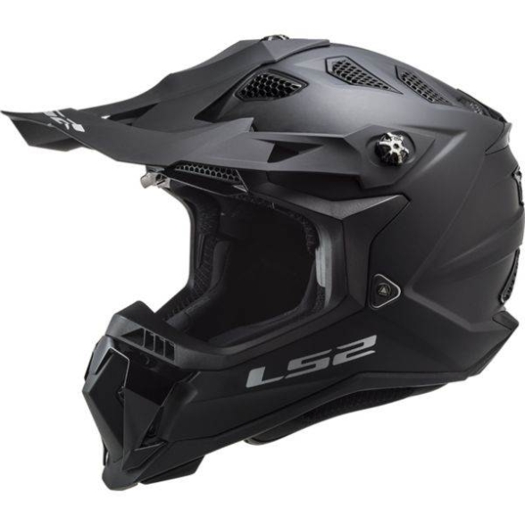 Slika Motokross kaciga LS2 Subverter EVO II Matt (MX700), crna