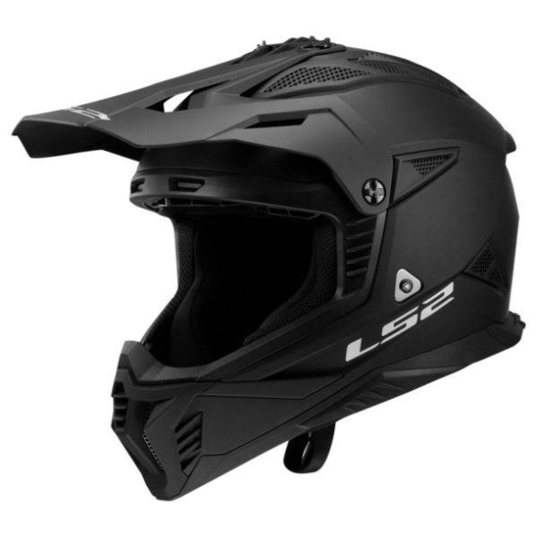 Slika Motocross kaciga LS2 Fast EVO II Matt (MX708), crna