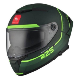 Slika Kaciga za motor MT Helmets Thunder 4 SV R25, crna/zelena