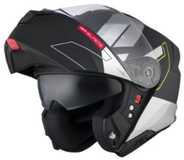 Slika Flip up kaciga MT Helmets Genesis SV Talo, crna/bijela