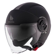 Slika Motoristična jet čelada MT Helmets Viale SV S Matt, črna