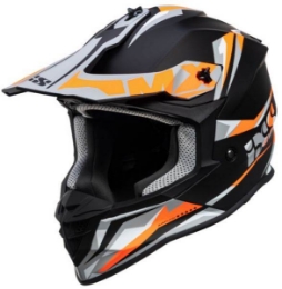 Slika Motocross kaciga iXS362 2.0, crna/narančasta