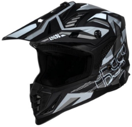 Slika Motocross kaciga iXS363 2.0, crna/siva