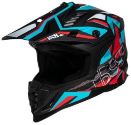Slika Motocross kaciga iXS363 2.0, plava/crvena