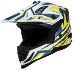 Slika Motocross kaciga iXS363 2.0, plava/žuta