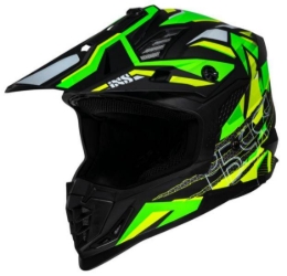 Slika Motocross kaciga iXS363 2.0, žuta/zelena
