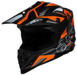 Slika Motocross kaciga iXS363 2.0, narančasta/siva