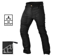 Slika Motoristične jeans hlače Trilobite Parado 661 - regular fit, črne