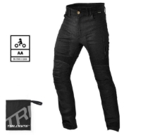 Slika Motoristične jeans hlače Trilobite Parado 661 - slim fit, črne