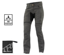 Slika Ženske motoristične jeans hlače Trilobite Parado 661 - regular fit, sive