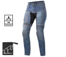 Slika Ženske motoristične jeans hlače Trilobite Parado 661 - slim fit, modre