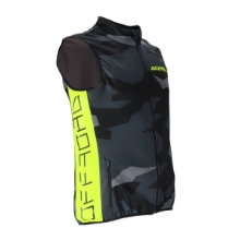 Slika Motoristični brezrokavnik ACERBIS Softshell X-Wind, črn/rumen