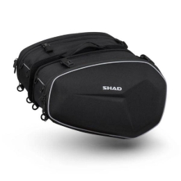 Slika Univerzalne polutvrde rastezljive bočne torbe SHAD Touring E-48 2x20 