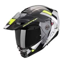 Slika Enduro preklopna motoristična čelada Scorpion ADX-2 Galane, črna/siva/rumena