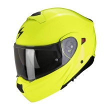 Slika Preklopna motoristična čelada Scorpion EXO-930 EVO Gloss, rumena