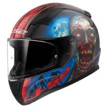 Slika Motoristična čelada LS2 Rapid II Zombie (FF353)