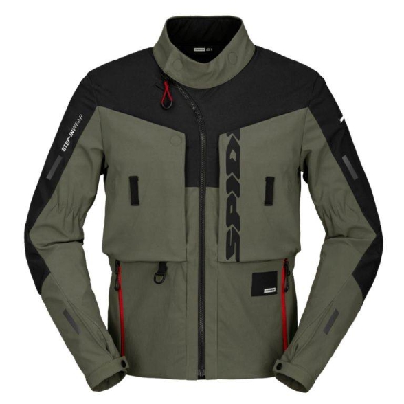 Slika Adventure motoristička jakna Spidi Frontier Tex Militar