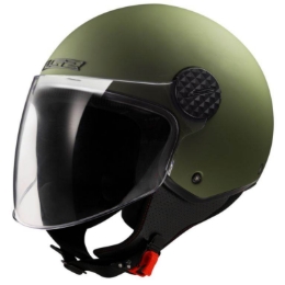 Slika Jet kaciga za skuter LS2 Sphere LUX II Military (OF558), vojno zelena