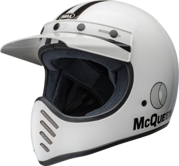 Slika Retro motocross čelada BELL Moto-3 Steve McQueen Edition