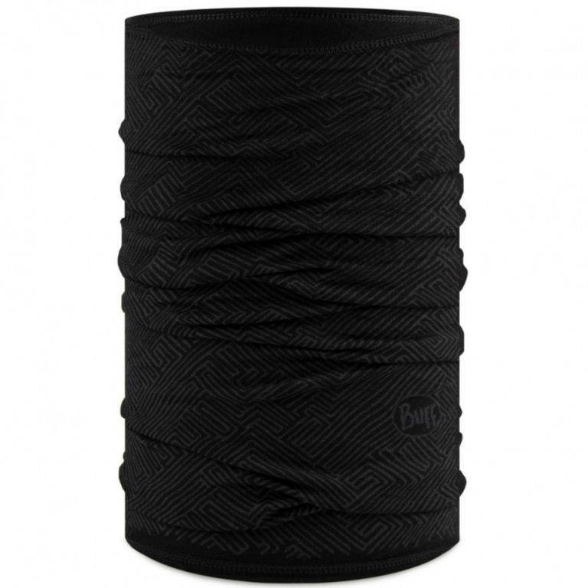 Slika Višenamjenska vunena marama BUFF Merino Lightweight Tolui Black