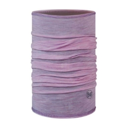 Slika Višenamjenska vunena marama BUFF Merino Lightweight Multistripes Lilac Sand