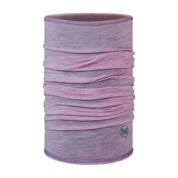 Slika Višenamjenska vunena marama BUFF Merino Lightweight Multistripes Lilac Sand