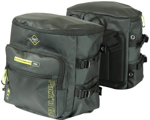 Slika Vodootporne bočne torbe za motor Pack'N GO WR Marion (2 x 15 L)