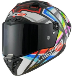Slika Trkaća karbonska kaciga za motor LS2 Thunder GP Flash (FF805), šarena