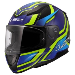 Slika Kaciga za motor LS2 Rapid II Fkitz (FF353), žuta/plava