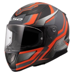 Slika Kaciga za motor LS2 Rapid II Fkitz (FF353), narančasta/siva