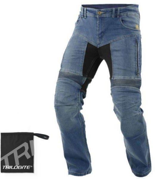 Slika Moto traperice Trilobite Parado 256 (AAA) - regular fit, plave