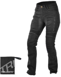 Slika Ženske moto traperice Trilobite Parado 256 (AAA)  - regular fit, crne