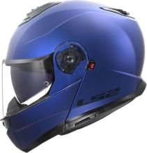 Slika Preklopna čelada za motor LS2 Strobe II Matt (FF908), modra