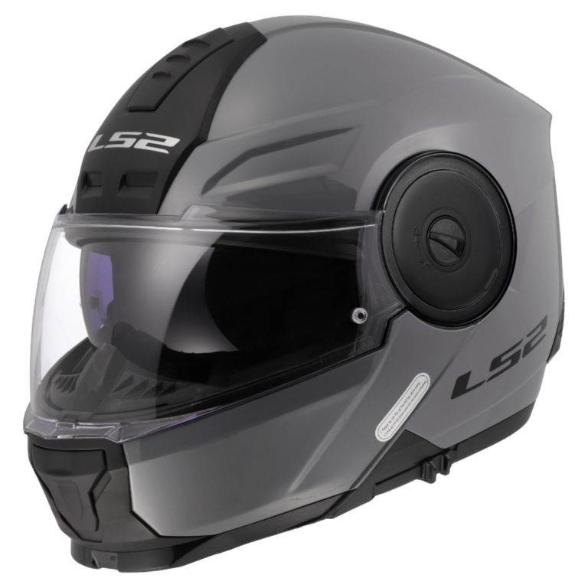 Slika Flip up kaciga LS2 Scope II Nardo (FF902), siva