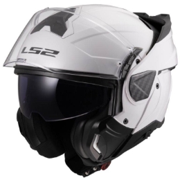 Slika Flip up kaciga LS2 Advant II Gloss (FF910), bijela