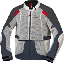 Slika Poletna motoristična jakna iXS Tourster-BigAir 1.0, bela/modra/rdeča