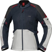 Slika Ženska poletna motoristična jakna iXS Tourster-BigAir 1.0, bela/modra/rdeča