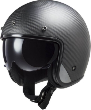 Slika Retro karbonska jet čelada za skuter LS2 BOB II Matt (OF601)