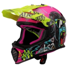 Slika Otroška motokros čelada LS2 Fast EVO II Mini Gorilla (MX437)