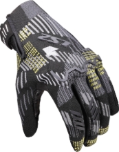 Slika Flyknit motoristične rokavice LS2 Alfa, črne/rumene