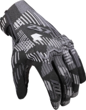 Slika Flyknit motoristične rokavice LS2 Alfa, črne/sive