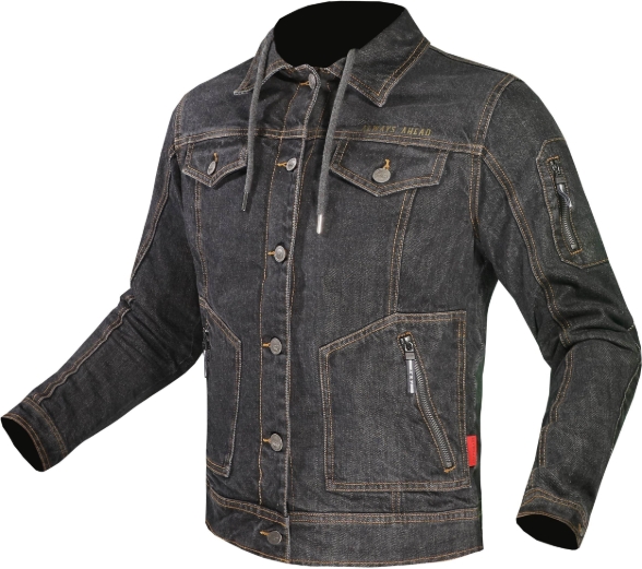 Slika Ženska jeans motoristička jakna LS2 Oaky, crna