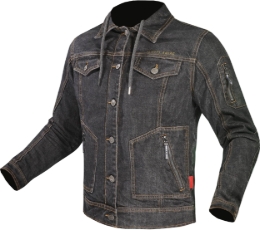 Slika Ženska jeans motoristička jakna LS2 Oaky, crna