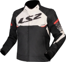 Slika Športna motoristična jakna LS2 Apex, črna/bela