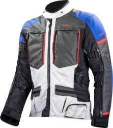 Slika Adventure motoristična jakna LS2 Norway 3in1, crna/plava/bijela