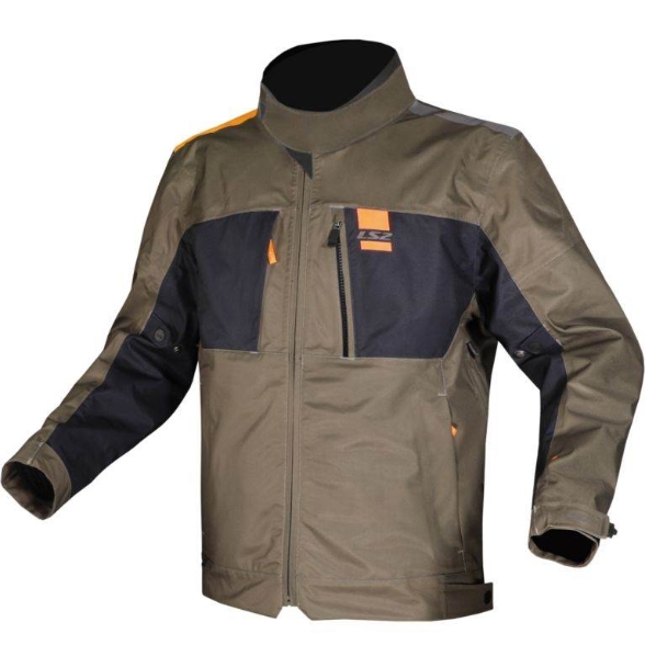 Slika Urbana motoristička jakna LS2 Titanium 2u1, maslinasta