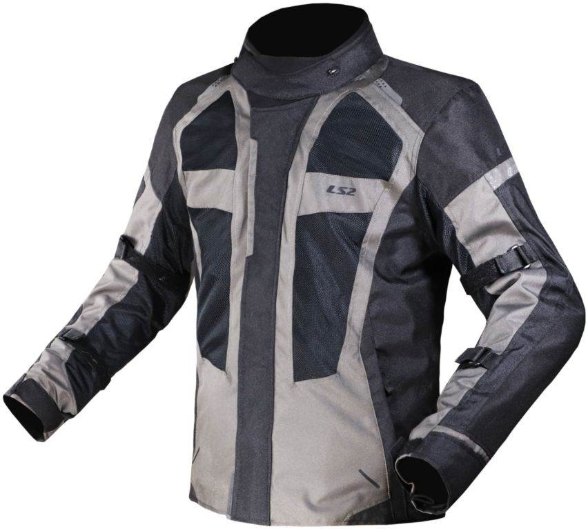 Slika Adventure ženska motoristička jakna LS2 Scout 3u1, crna/siva