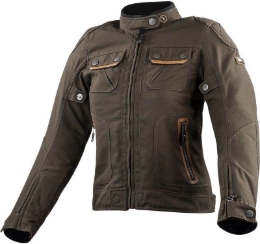 Slika Retro vodootporna ženska motoristička jakna LS2 Bullet, smeđa