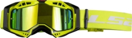 Slika Motocross naočale LS2 Aura PRO + Pinlock/Tear Off (dvije leće), žuta