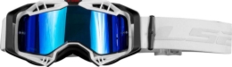 Slika Motocross naočale LS2 Aura PRO + Pinlock/Tear Off (dvije leće), bijela